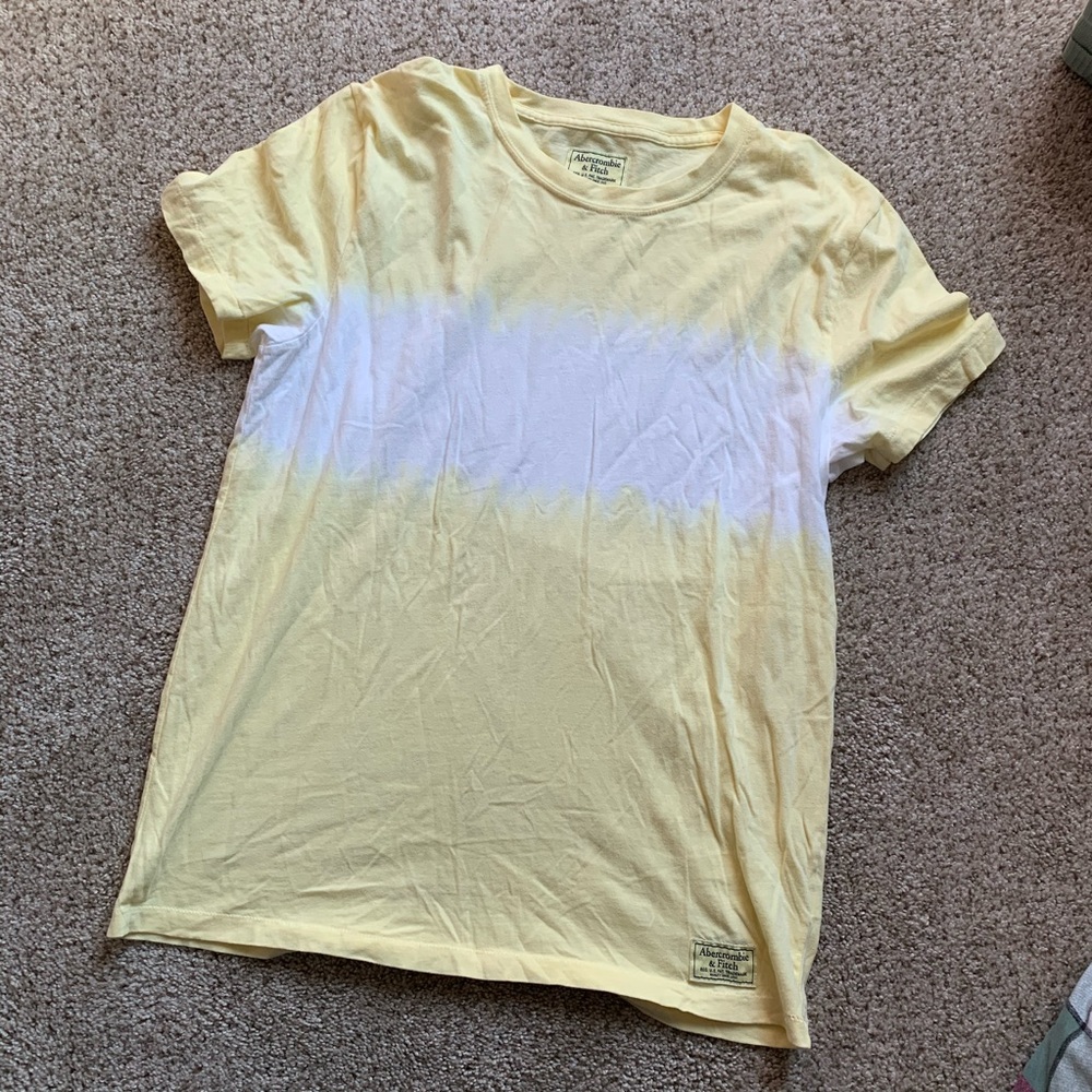Yellow Tie-dyed TShirt